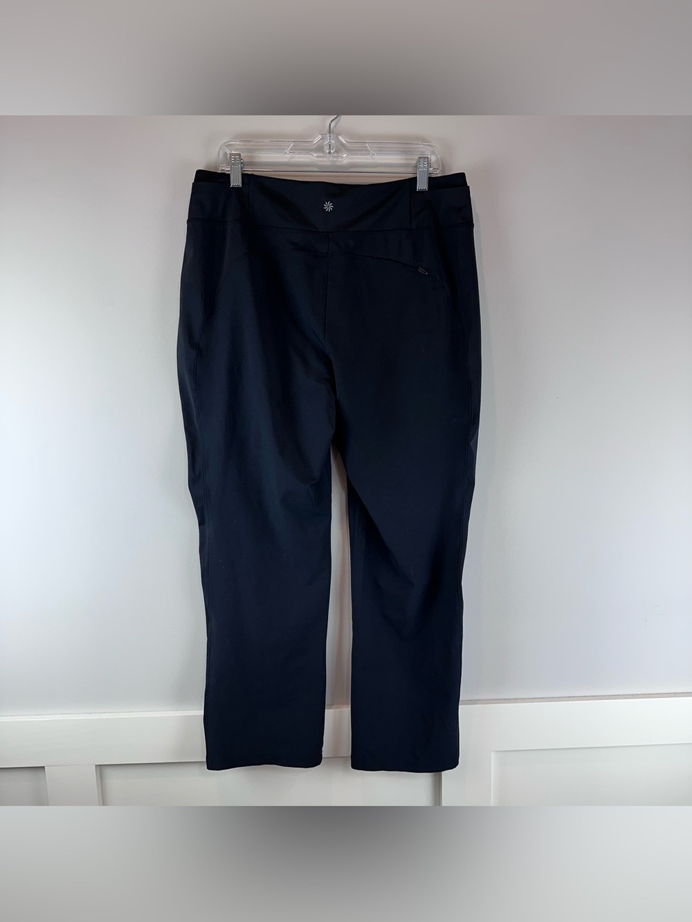 Athleta Black Fairway High Rise Casual Preppy Golf Pants Size 16 - Picture 3 of 8